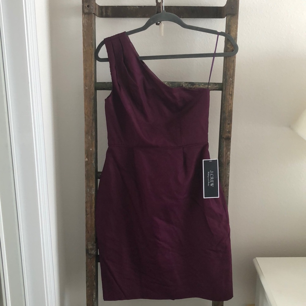 Plum colored Jcrew dress